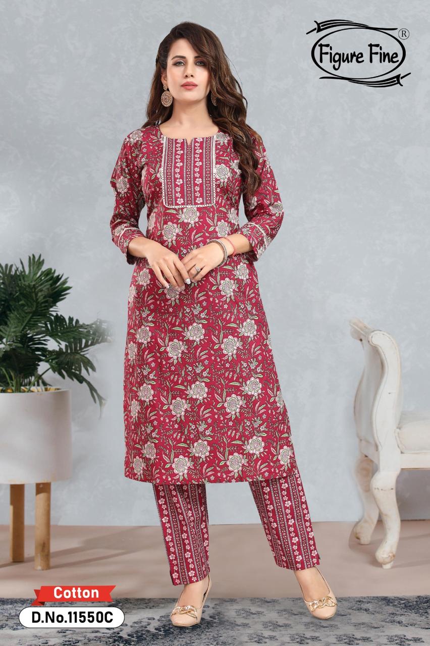 Cotton Kurti Set