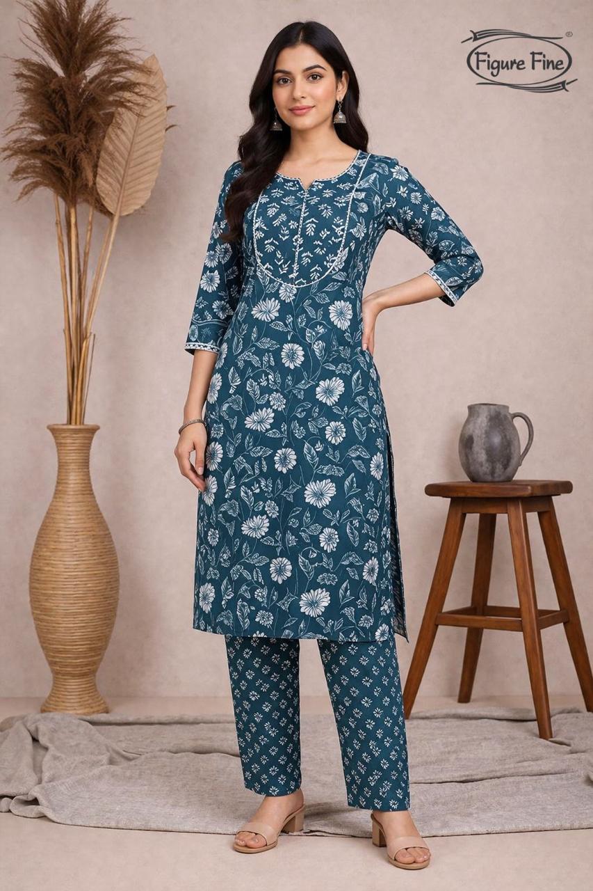 Cotton Kurti Set